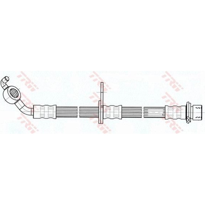 TRW PHD929 Bremsschlauch