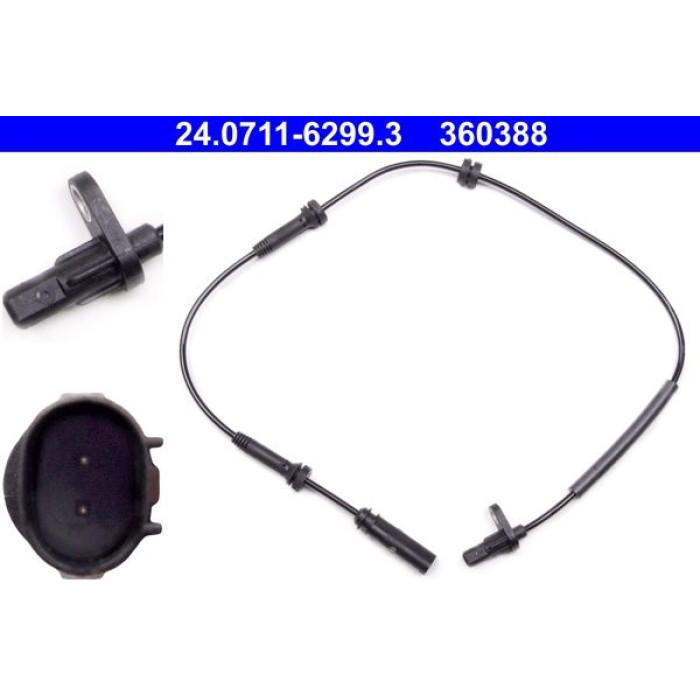 ATE 24.0711-6299.3 Sensor, Raddrehzahl ATE 24.0711-6299.3 Sensor, Raddrehzahl