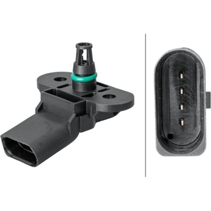 Hella 6PP 009 400-501 Sensor, Ladedruck