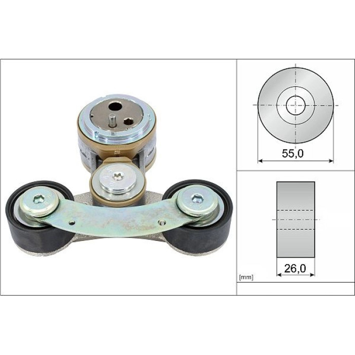 INA 534 0826 10 Riemenspanner, Keilrippenriemen INA 534 0826 10 Riemenspanner, Keilrippenriemen