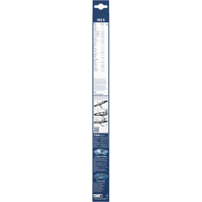 BOSCH 269 S Scheibenwischer Twin 3 397 118 564