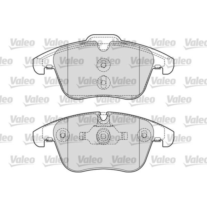 Valeo 601653 Bremsbelagsatz, Scheibenbremse