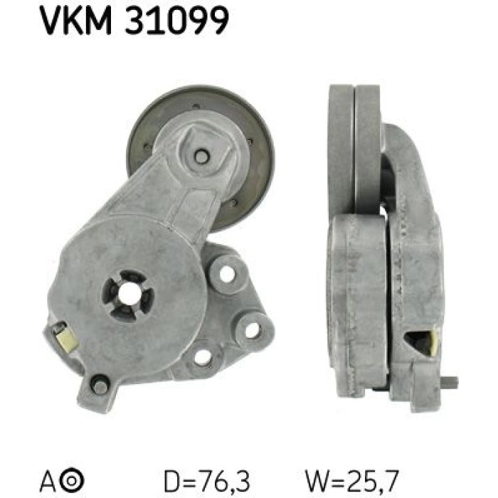 SKF VKM 31099 Spannrolle, Keilrippenriemen SKF VKM 31099 Spannrolle, Keilrippenriemen