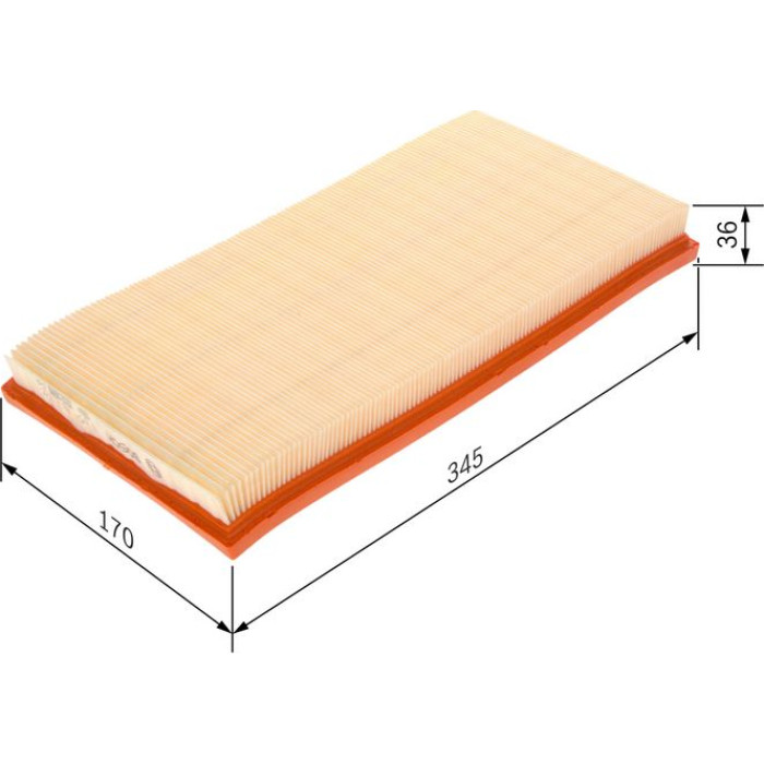 BOSCH 1 457 433 272 Luftfilter BOSCH 1 457 433 272 Luftfilter