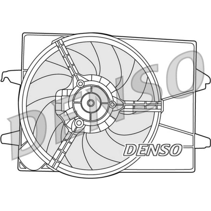 Denso DER10003 Lüfter, Motorkühlung Denso DER10003 Lüfter, Motorkühlung