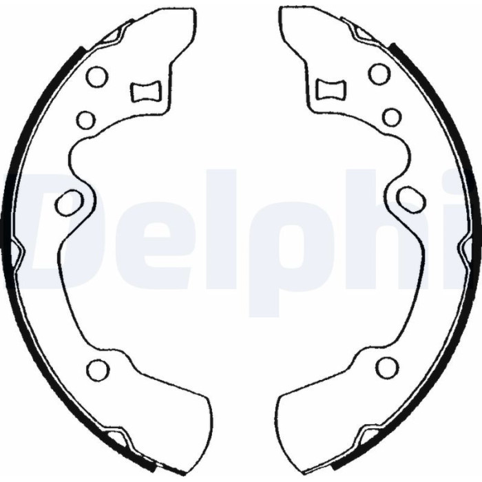 Delphi LS1546 Bremsbackensatz