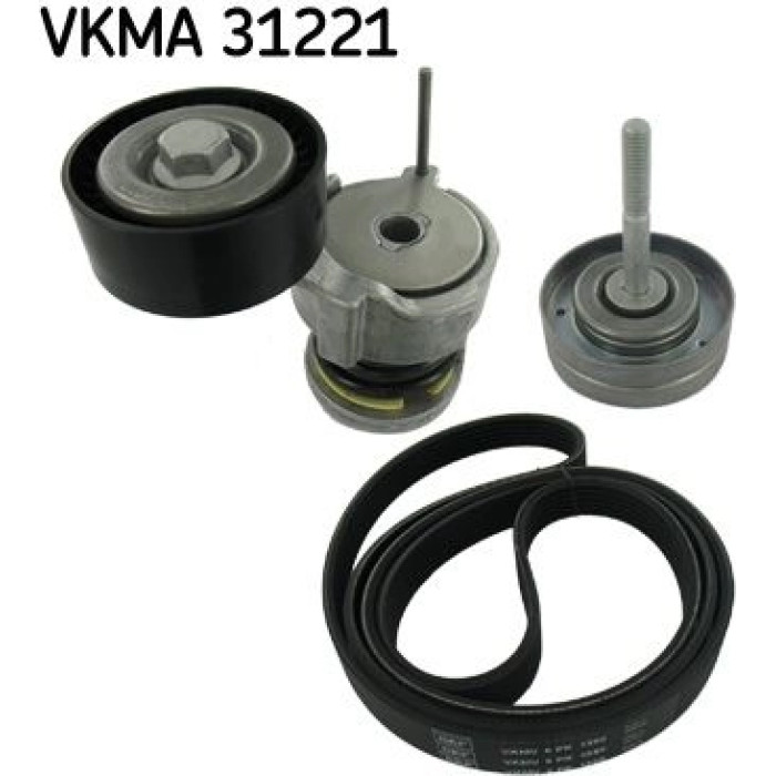 SKF VKMA 31221 Keilrippenriemensatz SKF VKMA 31221 Keilrippenriemensatz