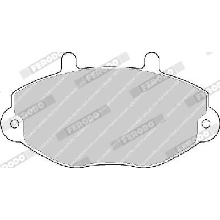 Ferodo FVR701 Bremsbelagsatz, Scheibenbremse PREMIER ECO FRICTION