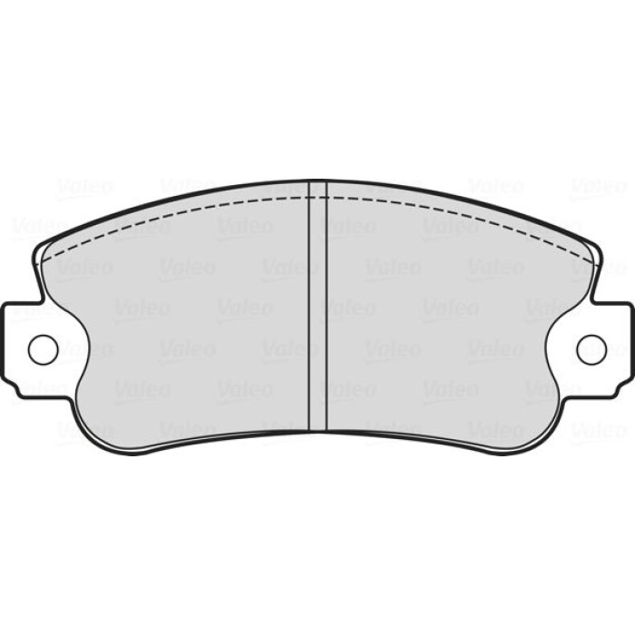 Valeo 601713 Bremsbelagsatz, Scheibenbremse Valeo 601713 Bremsbelagsatz, Scheibenbremse
