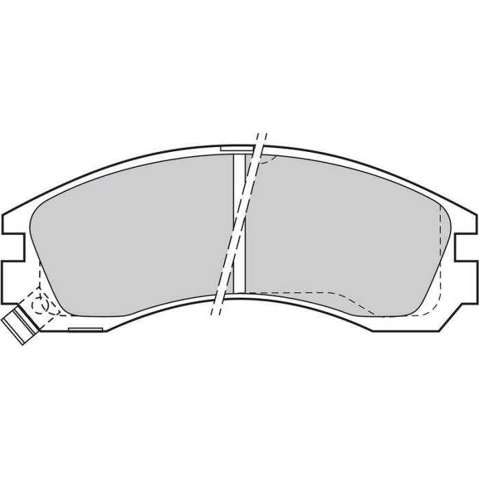 Valeo 598517 Bremsbelagsatz, Scheibenbremse