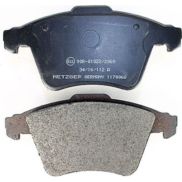 Bremsbelagsatz, Scheibenbremse 1170068 Bremsbelagsatz, Scheibenbremse 1170068