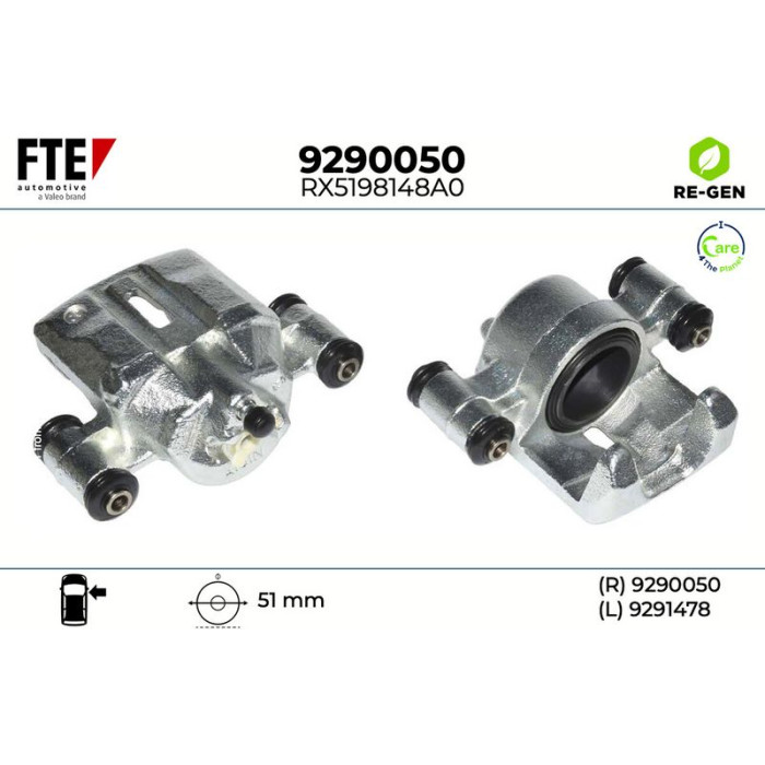 FTE 9290050 Bremssattel FTE 9290050 Bremssattel