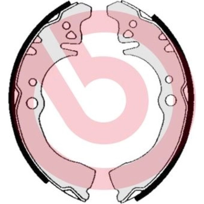 Brembo S 16 506 Bremsbackensatz ESSENTIAL LINE Brembo S 16 506 Bremsbackensatz ESSENTIAL LINE