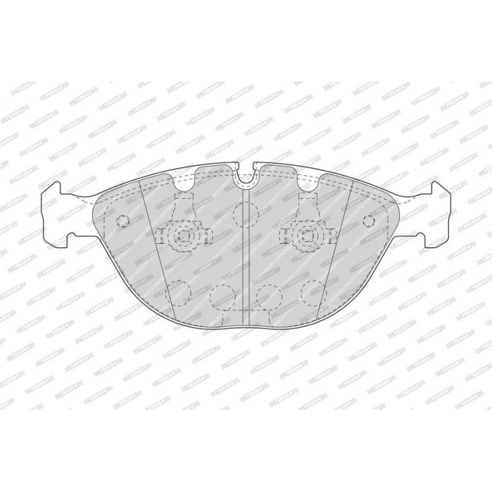 Ferodo FDB1618 Bremsbelagsatz, Scheibenbremse PREMIER ECO FRICTION Ferodo FDB1618 Bremsbelagsatz, Scheibenbremse PREMIER ECO FRICTION