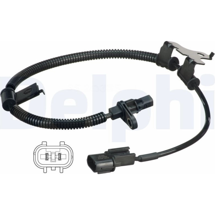 Delphi SS20385 Sensor, Raddrehzahl