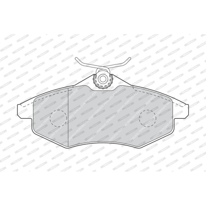 Ferodo FDB1542 Bremsbelagsatz, Scheibenbremse PREMIER ECO FRICTION Ferodo FDB1542 Bremsbelagsatz, Scheibenbremse PREMIER ECO FRICTION