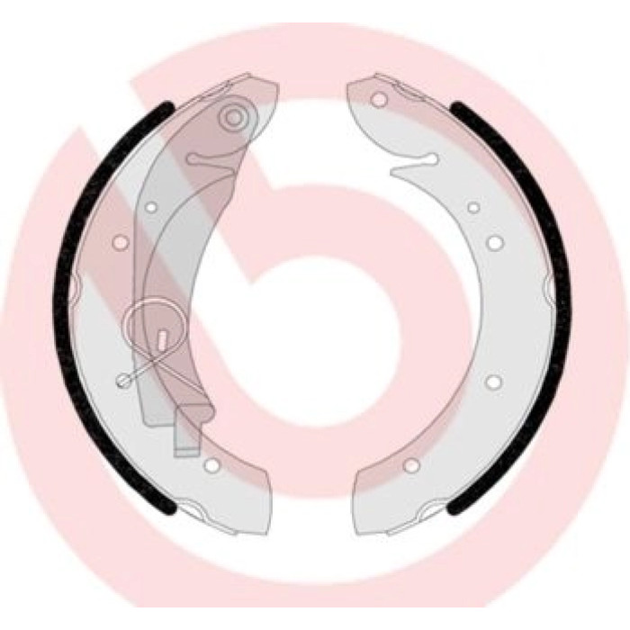 Brembo S 61 524 Bremsbackensatz ESSENTIAL LINE Brembo S 61 524 Bremsbackensatz ESSENTIAL LINE