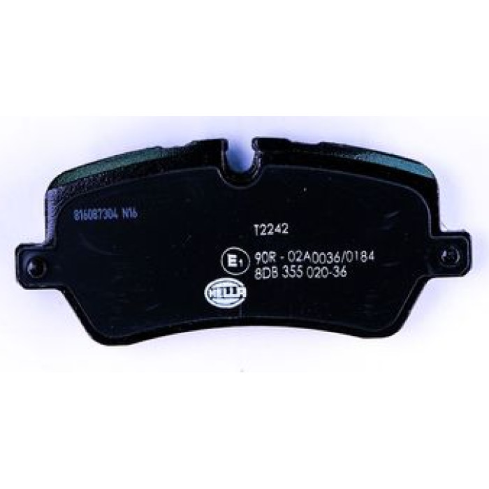 Hella 8DB 355 020-361 Bremsbelagsatz, Scheibenbremse Hella 8DB 355 020-361 Bremsbelagsatz, Scheibenbremse