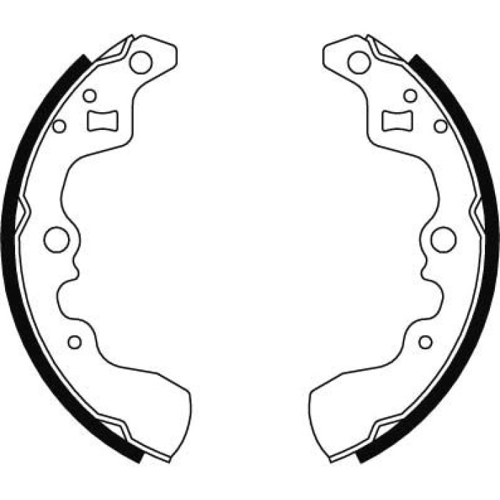 TRW GS8448 Bremsbackensatz
