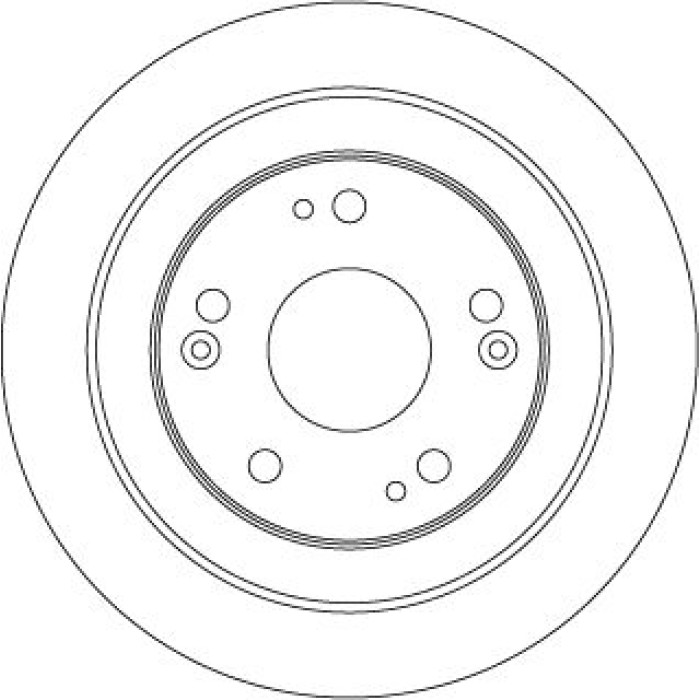 TRW DF6526 Bremsscheibe TRW DF6526 Bremsscheibe