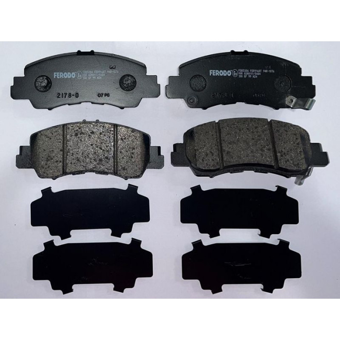 Ferodo FDB5386 Bremsbelagsatz, Scheibenbremse PREMIER ECO FRICTION Ferodo FDB5386 Bremsbelagsatz, Scheibenbremse PREMIER ECO FRICTION