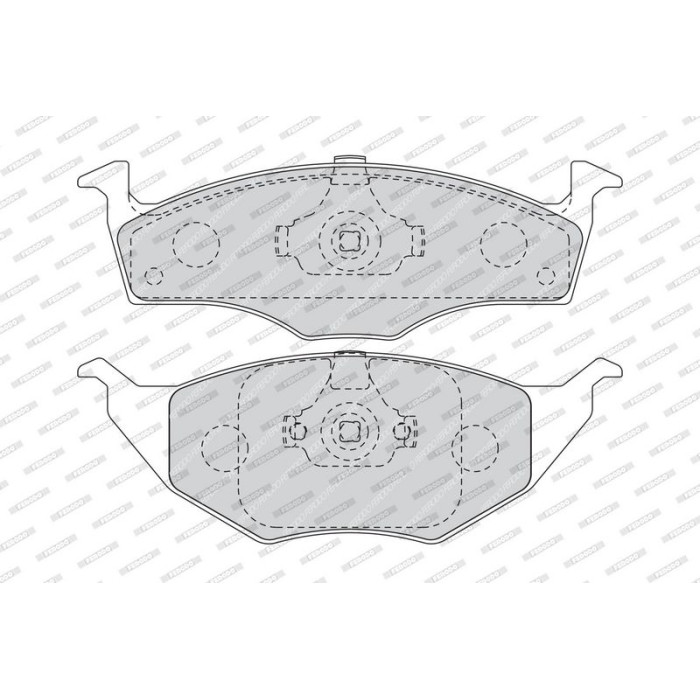 Ferodo FDB1517 Bremsbelagsatz, Scheibenbremse PREMIER ECO FRICTION Ferodo FDB1517 Bremsbelagsatz, Scheibenbremse PREMIER ECO FRICTION