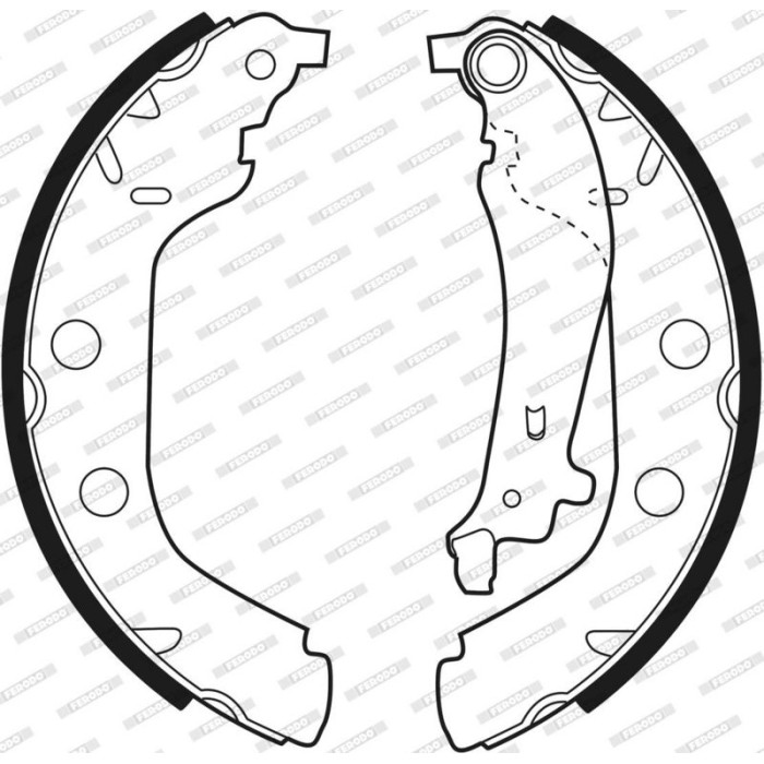 Ferodo FSB547 Bremsbackensatz PREMIER Ferodo FSB547 Bremsbackensatz PREMIER