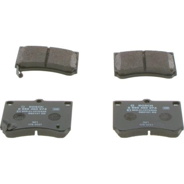 BOSCH 0 986 460 974 Bremsbelagsatz, Scheibenbremse BOSCH 0 986 460 974 Bremsbelagsatz, Scheibenbremse