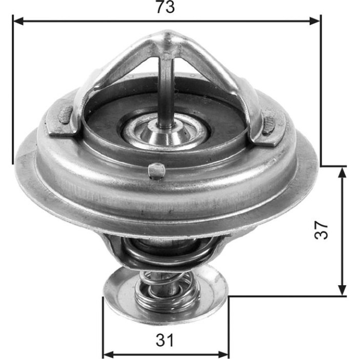Gates TH24582G1 Thermostat, Kühlmittel