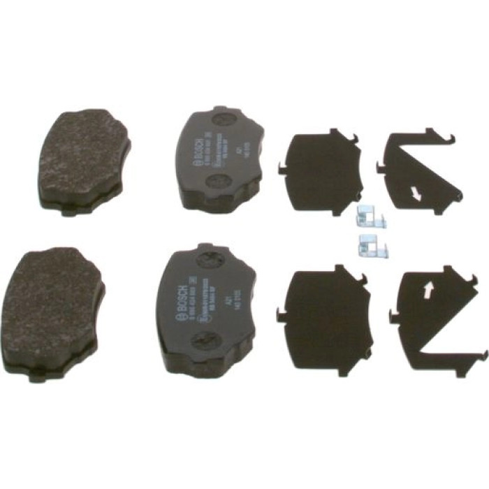 BOSCH 0 986 424 658 Bremsbelagsatz, Scheibenbremse