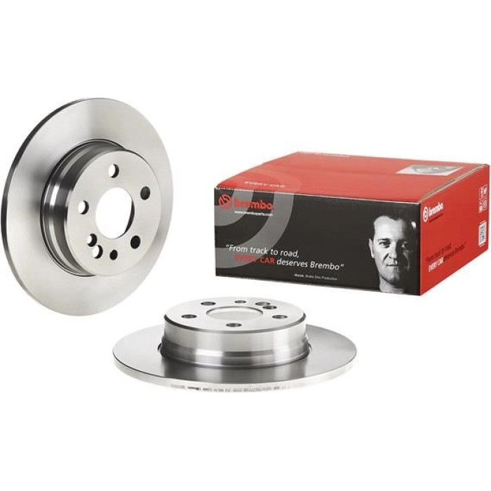 Brembo 08.5725.10 Bremsscheibe PRIME LINE Brembo 08.5725.10 Bremsscheibe PRIME LINE
