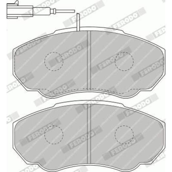 Ferodo FVR1478 Bremsbelagsatz, Scheibenbremse PREMIER ECO FRICTION Ferodo FVR1478 Bremsbelagsatz, Scheibenbremse PREMIER ECO FRICTION