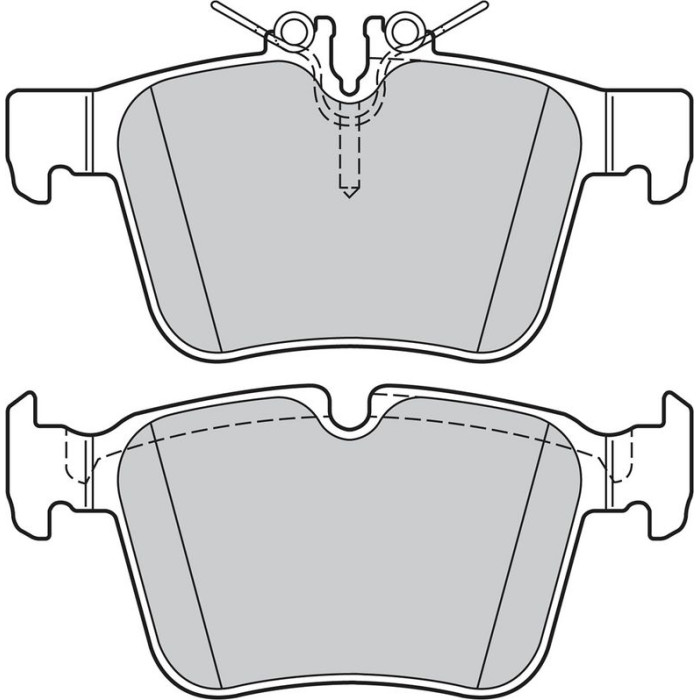 Valeo 601489 Bremsbelagsatz, Scheibenbremse