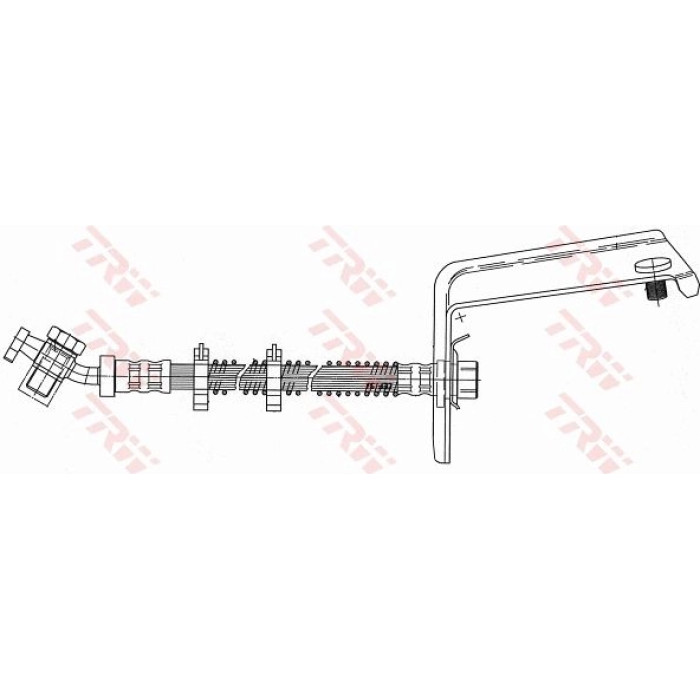 TRW PHD963 Bremsschlauch