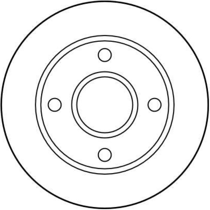 TRW DF2752 Bremsscheibe TRW DF2752 Bremsscheibe