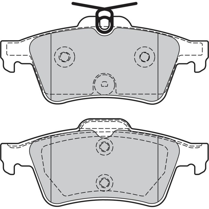 Valeo 601358 Bremsbelagsatz, Scheibenbremse Valeo 601358 Bremsbelagsatz, Scheibenbremse
