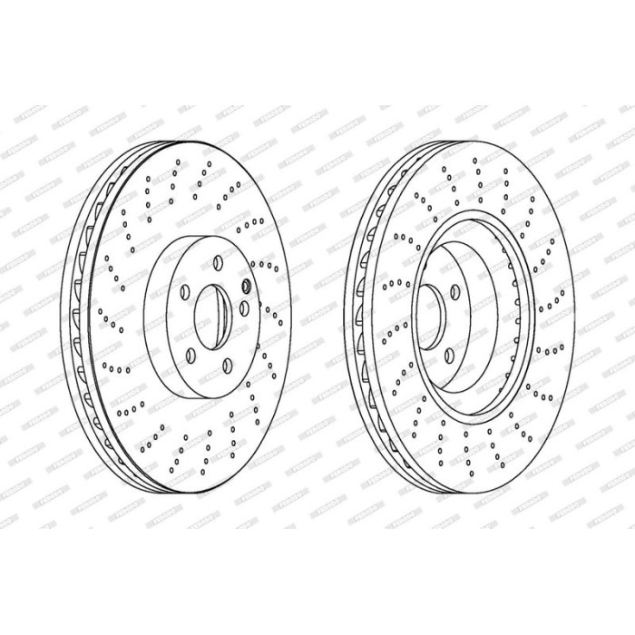 Bremsscheibe DDF1637C-1 Bremsscheibe DDF1637C-1