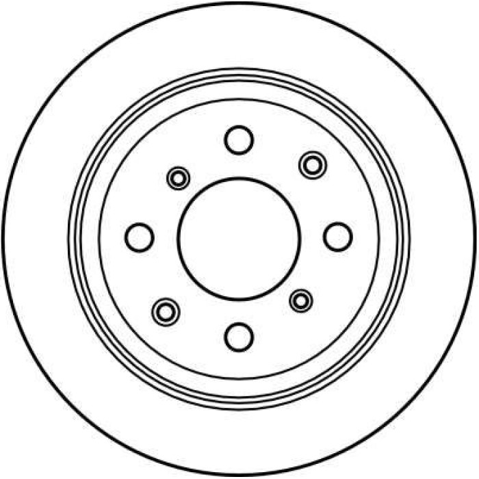 TRW DF2646 Bremsscheibe TRW DF2646 Bremsscheibe