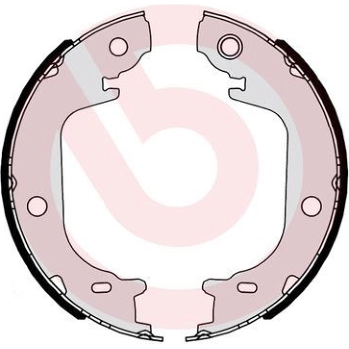 Brembo S 83 565 Bremsbackensatz, Feststellbremse ESSENTIAL LINE Brembo S 83 565 Bremsbackensatz, Feststellbremse ESSENTIAL LINE