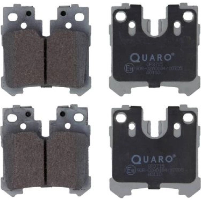 QUARO QP3715 Bremsbelagsatz, Scheibenbremse