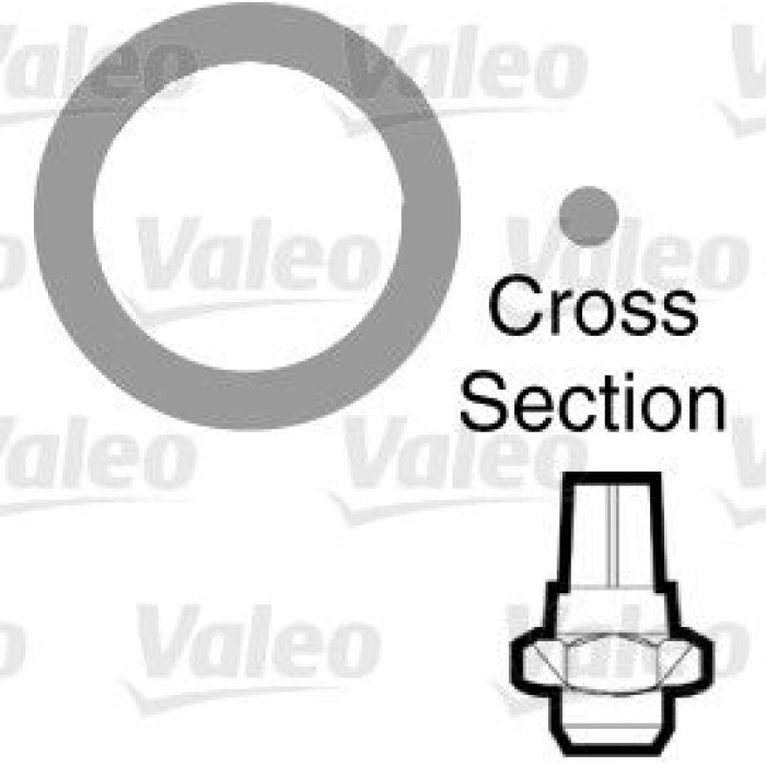 Valeo 509142 Dichtung, Kühlmittelrohrleitung