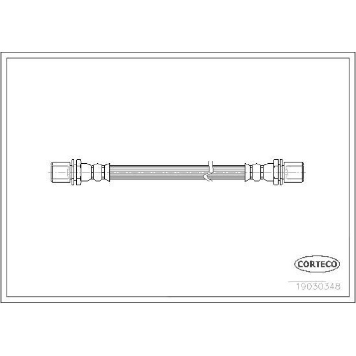 Corteco 19030348 Bremsschlauch