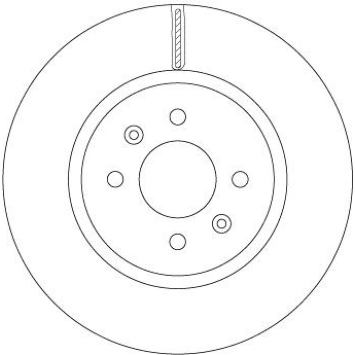 TRW DF6842 Bremsscheibe TRW DF6842 Bremsscheibe