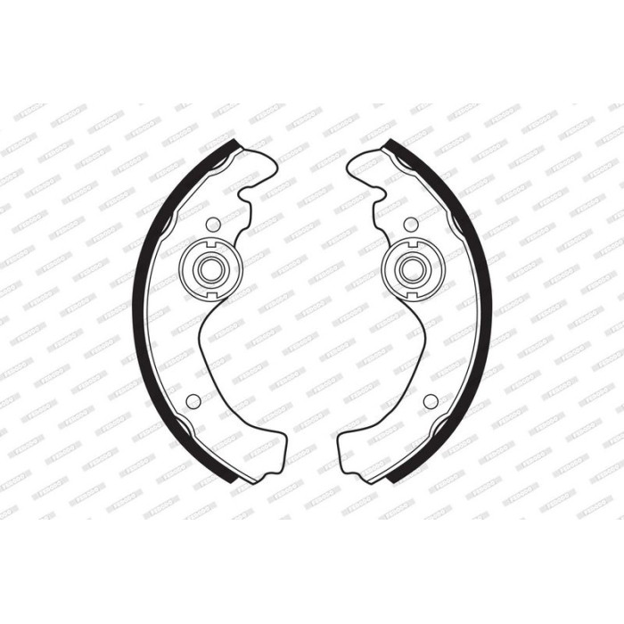 Ferodo FSB23 Bremsbackensatz PREMIER Ferodo FSB23 Bremsbackensatz PREMIER