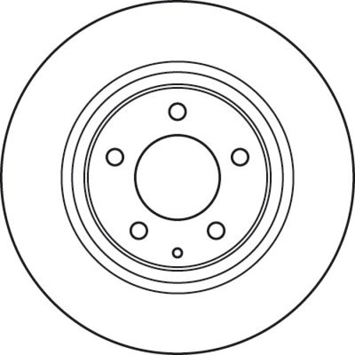 TRW DF4967 Bremsscheibe TRW DF4967 Bremsscheibe