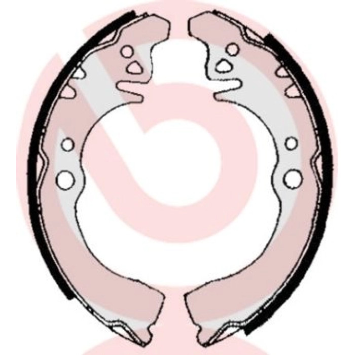 Brembo S 16 507 Bremsbackensatz ESSENTIAL LINE