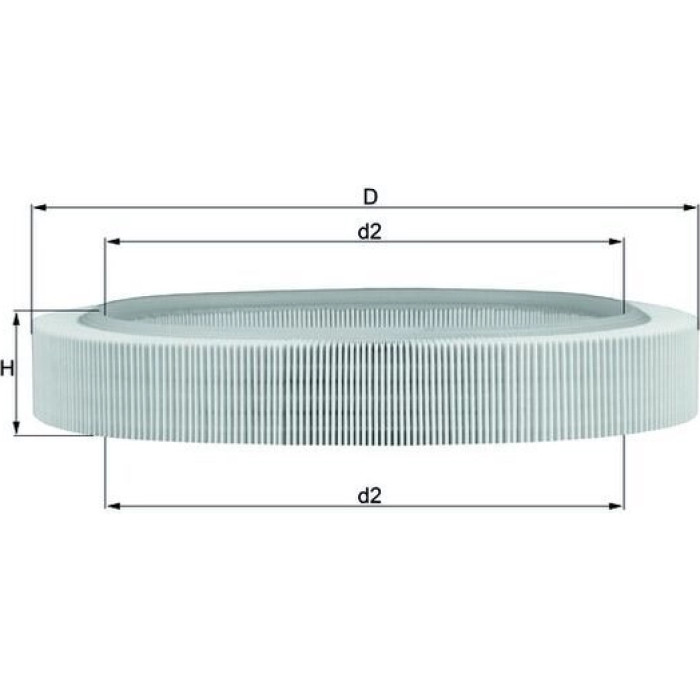 Knecht LX 58 Luftfilter Knecht LX 58 Luftfilter