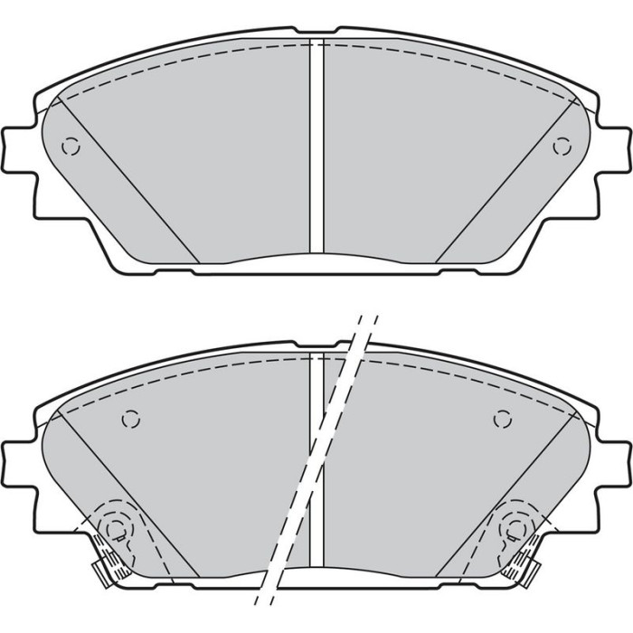 Valeo 601402 Bremsbelagsatz, Scheibenbremse Valeo 601402 Bremsbelagsatz, Scheibenbremse