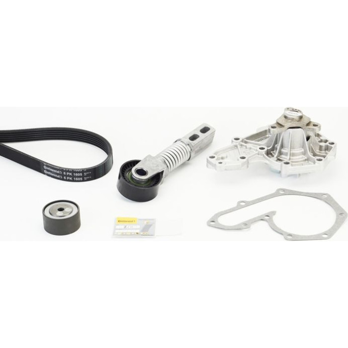 ContiTech 6PK1605WP1 Wasserpumpe + Keilrippenriemensatz ContiTech 6PK1605WP1 Wasserpumpe + Keilrippenriemensatz