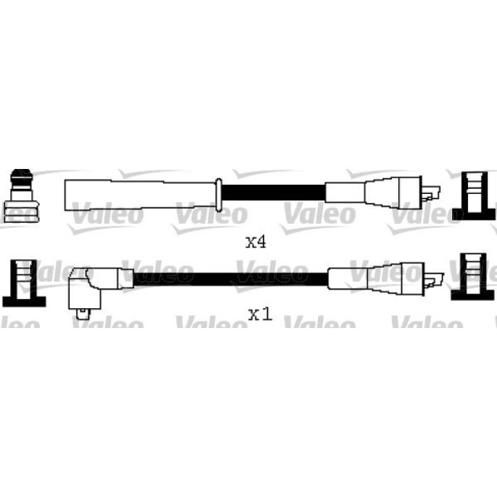 Valeo 346492 Zündleitungssatz Valeo 346492 Zündleitungssatz